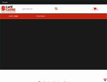 Tablet Screenshot of cafecaribe.cl